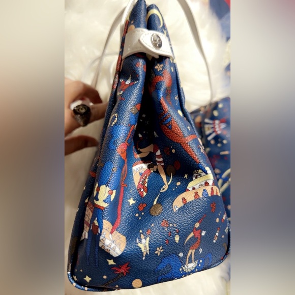 NWOT TWO PIERO GUIDI TOTE BAG & CROSSBODY, ITALIAN CALF LEATHER  2 in 1 .. - Picture 9 of 17